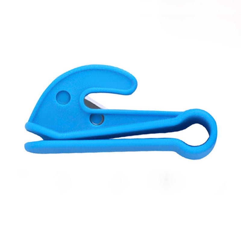 2 Pcs Balloon Ribbon Cutter Package Opener Tool Blue - YauSpark