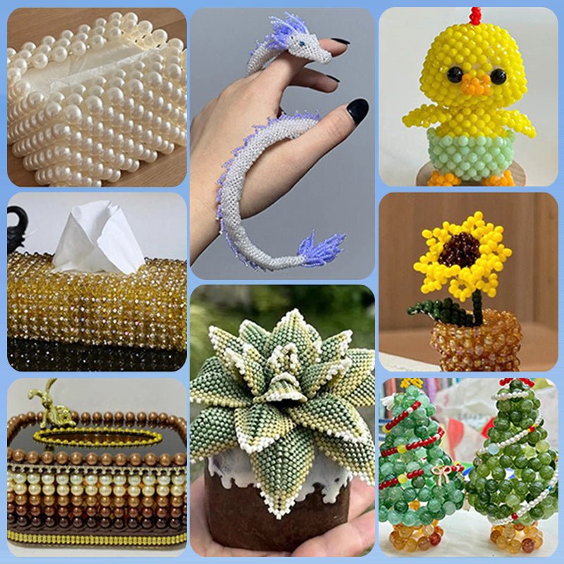 2 Rolls Fishing Line Clear Nylon Fish String Cord 0.5mm 546Yards - YauSpark