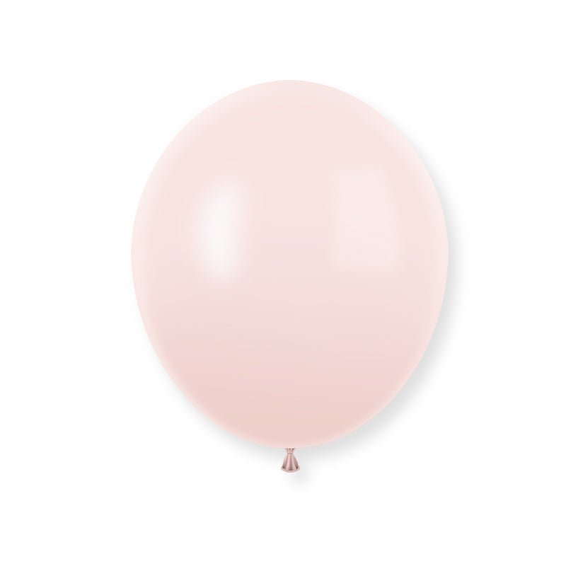25 Pc Macaroon Pink Latex Helium, Air or Water Balloons 12" - YauSpark