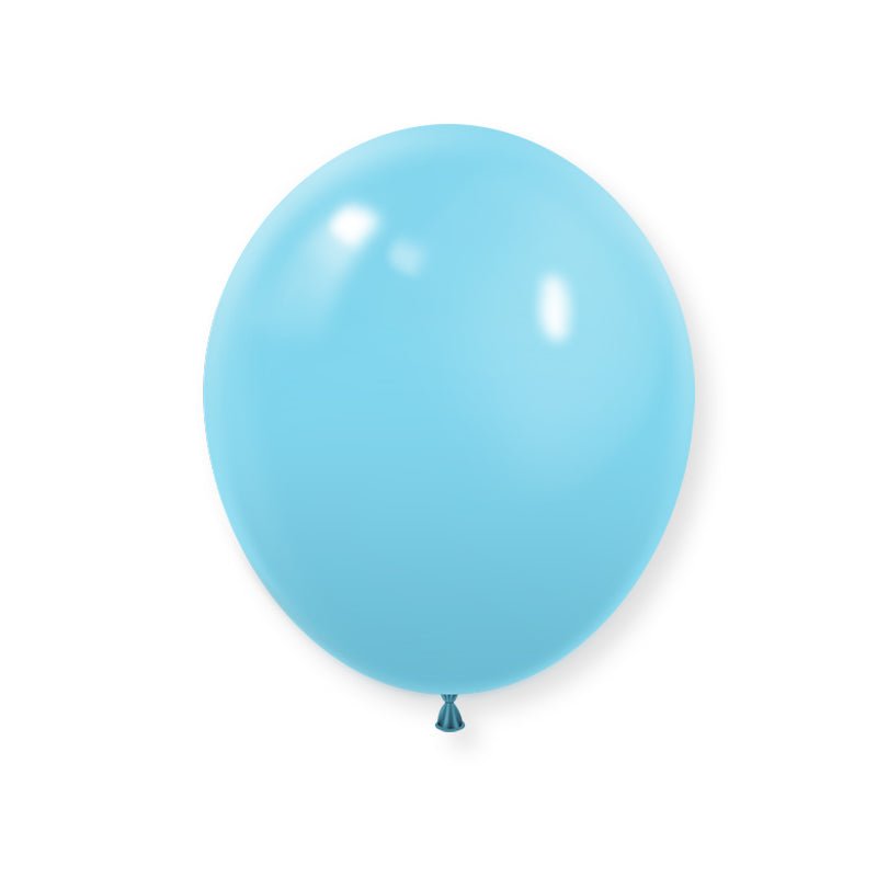 25 Pc Matte Baby Blue Latex Helium, Air or Water Balloons 12" - YauSpark