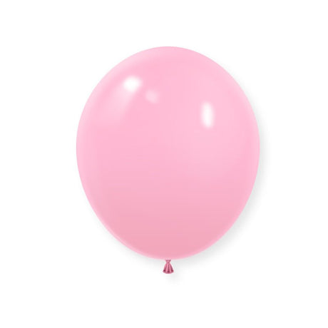 25 Pc Matte Light Pink Latex Helium, Air or Water Balloons 12" - YauSpark