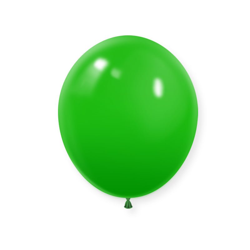 25 Pc Matte Lime Green Latex Helium, Air or Water Balloons 12" - YauSpark