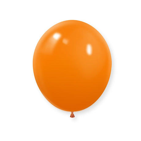25 Pc Matte Orange Latex Helium, Air or Water Balloons 12" - YauSpark