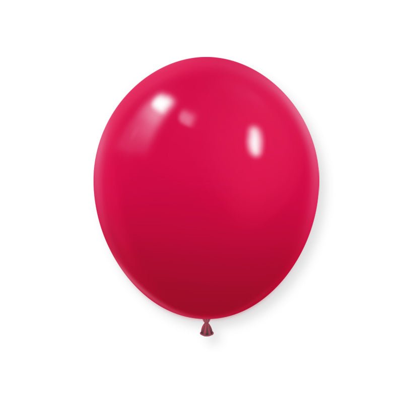 25 Pc Matte Wild Red Latex Helium, Air or Water Balloons 12" - YauSpark