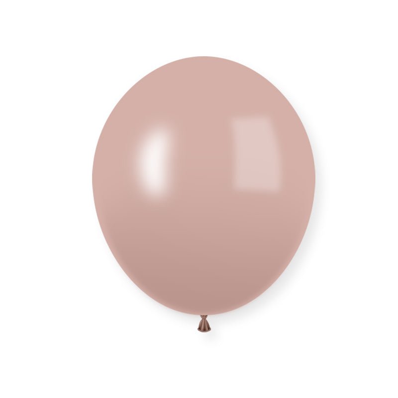 25 Pc Pastel Dusk Rose Latex Helium, Air or Water Balloons 12" - YauSpark
