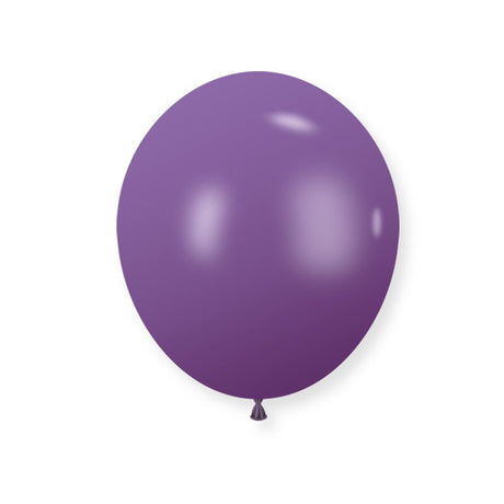 25 Pc Retro Light Purple Latex Helium, Air or Water Balloons 12" - YauSpark