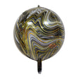 3 Pc Gold Agate Black Marble Orbz Foil Balloons, 4D Sphere Mylar Balloons 22" - YauSpark