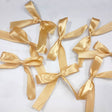 30 Pcs Satin Ribbon Large Bow Champagne - YauSpark