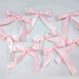 30 Pcs Satin Ribbon Large Bow Pink - YauSpark