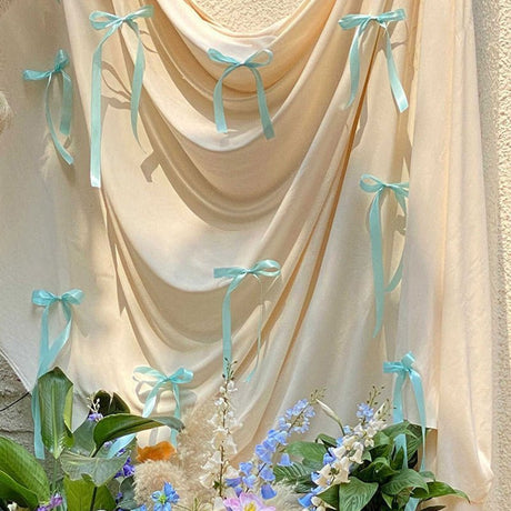 30 Pcs Satin Ribbon Large Bow Purple - YauSpark