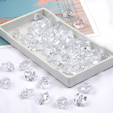 320 Pcs Acrylic Ice Bead Vase Fillers Colorful - YauSpark