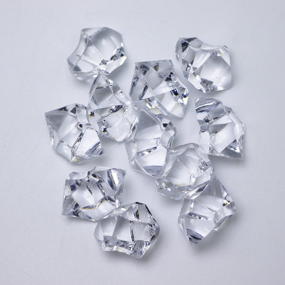 320 Pcs Acrylic Ice Bead Vase Fillers Transparent - YauSpark