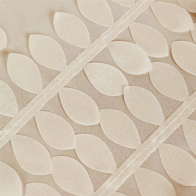 3D Leaves Polyester Rectangular Tablecloth 90"x156" - YauSpark