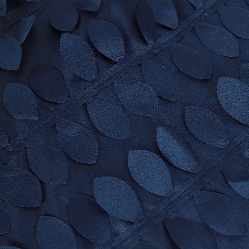 3D Leaves Polyester Rectangular Tablecloth 90"x156" - YauSpark