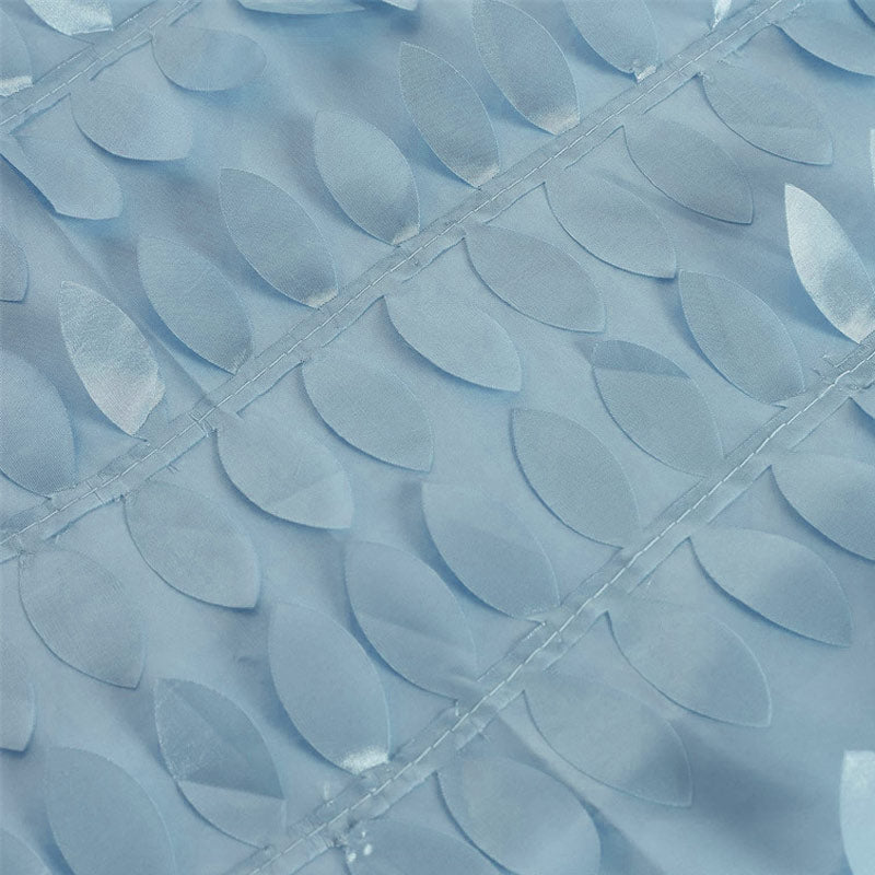 3D Leaves Polyester Rectangular Tablecloth 90"x156" - YauSpark