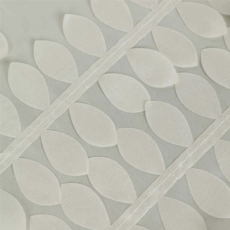 3D Leaves Polyester Rectangular Tablecloth 90"x156" - YauSpark