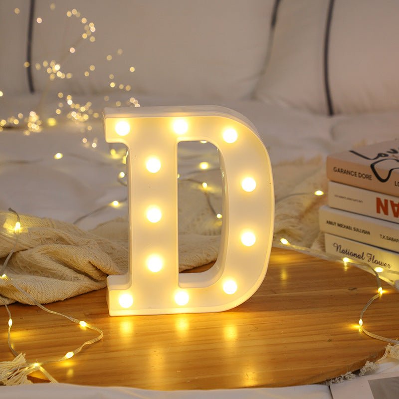 3D Marquee Gold with Warm White 6" - YauSpark