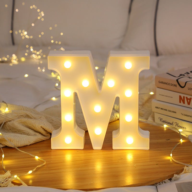 3D Marquee Gold with Warm White 6" - YauSpark