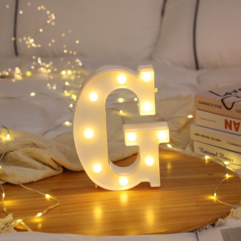 3D Marquee Gold with Warm White 6" - YauSpark