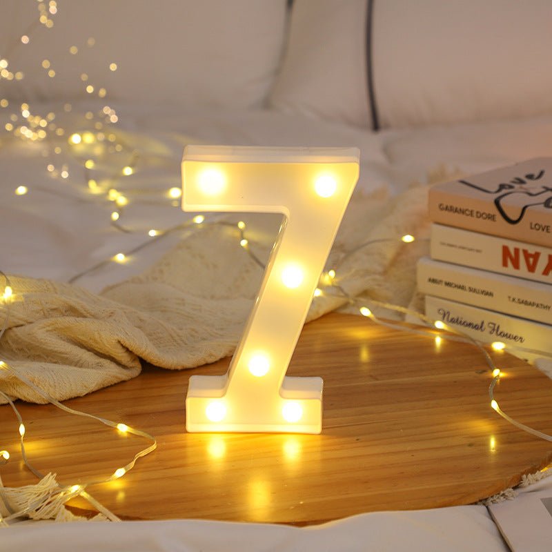 3D Marquee Gold with Warm White 6" - YauSpark