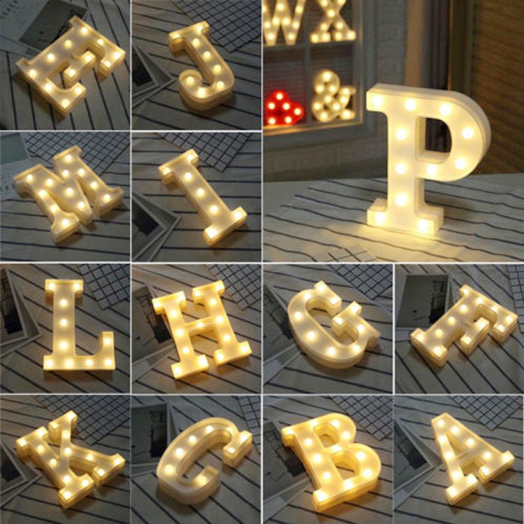 3D Marquee Gold with Warm White 6" - YauSpark