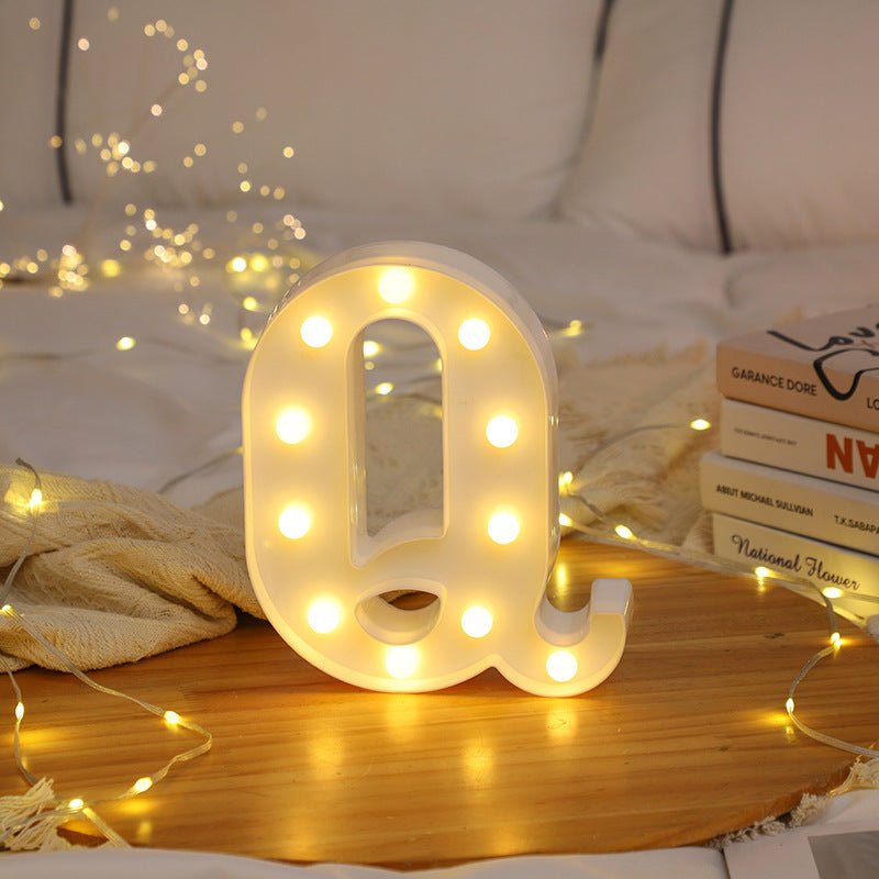 3D Marquee Gold with Warm White 6" - YauSpark