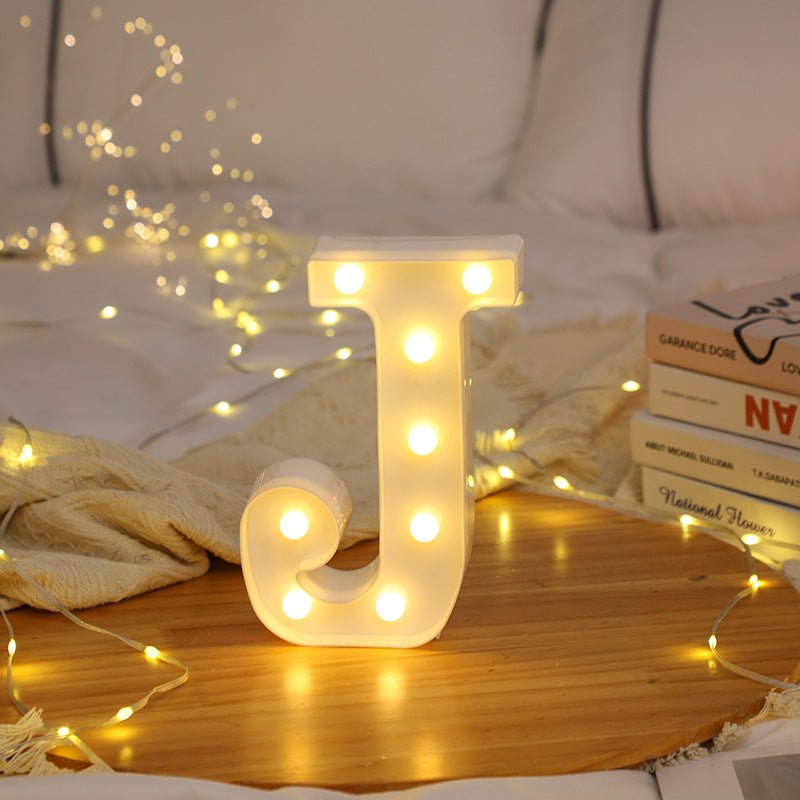 3D Marquee Gold with Warm White 6" - YauSpark