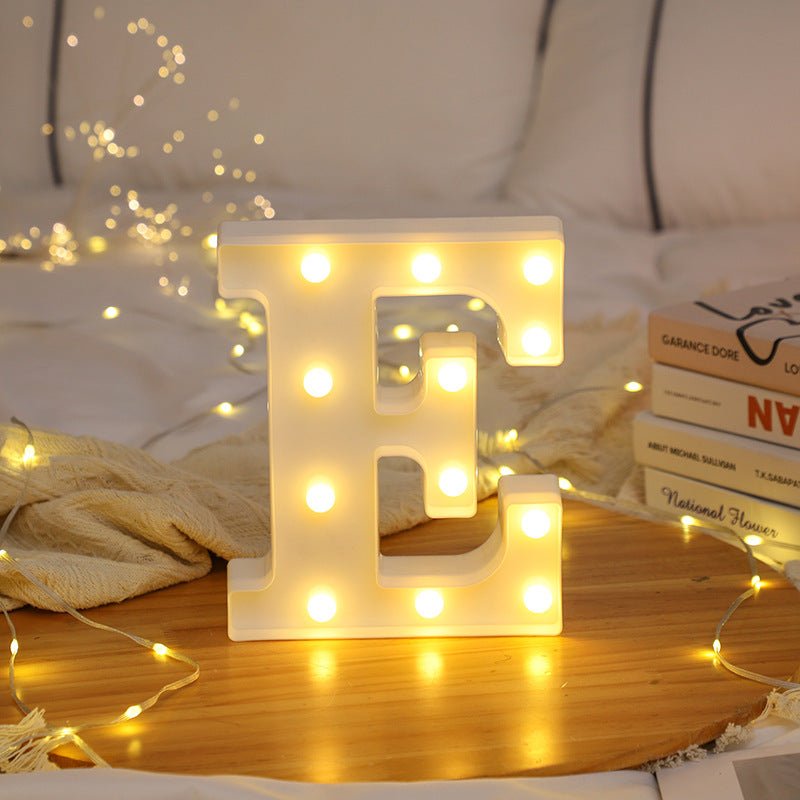 3D Marquee Gold with Warm White 6" - YauSpark