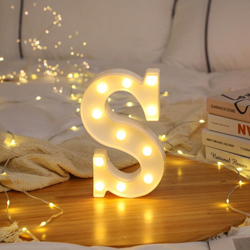 3D Marquee Gold with Warm White 6" - YauSpark