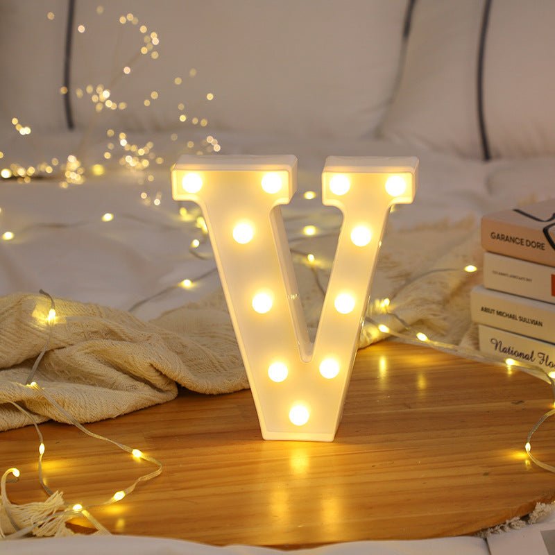 3D Marquee Gold with Warm White 6" - YauSpark