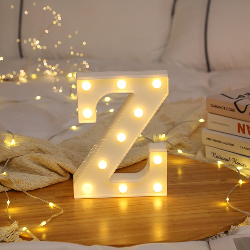 3D Marquee Gold with Warm White 6" - YauSpark