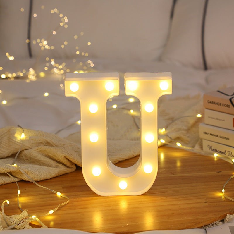 3D Marquee Gold with Warm White 6" - YauSpark