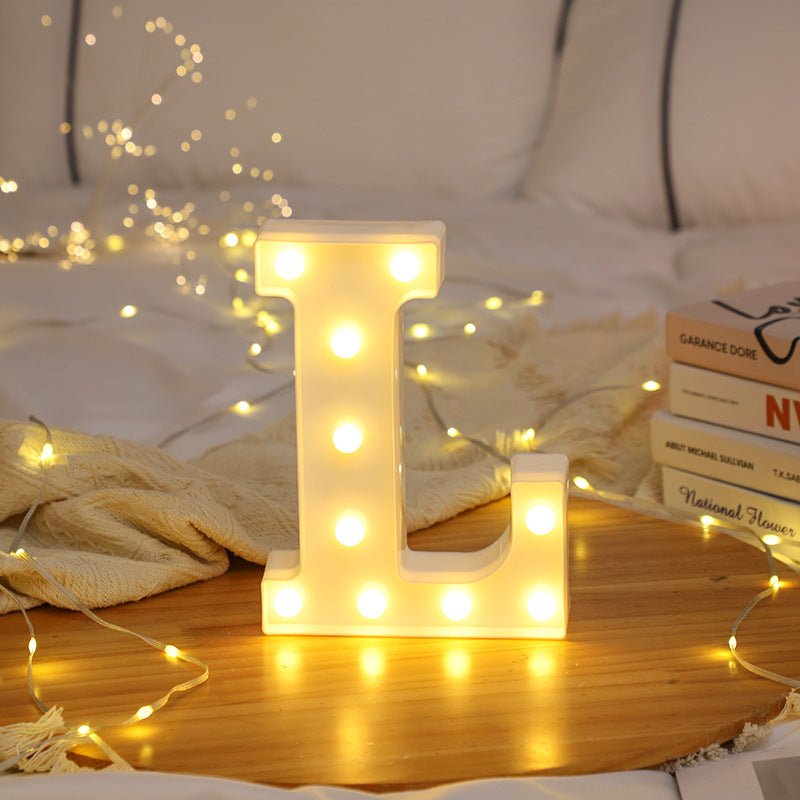 3D Marquee Gold with Warm White 6" - YauSpark