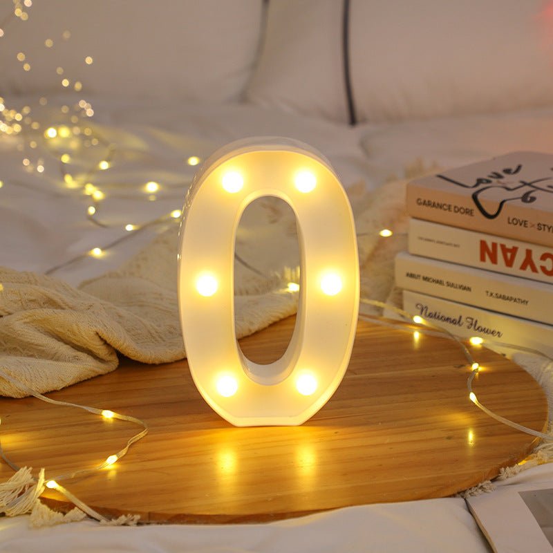 3D Marquee Gold with Warm White 6" - YauSpark