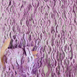 4 Pack Wavy Foil Fringe Curtain Party Backdrop 3.3x6.6 Ft Ceramic Purple - YauSpark