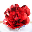 4 Packs Of Simulated Red Rose Wall Decoration 24" - YauSpark