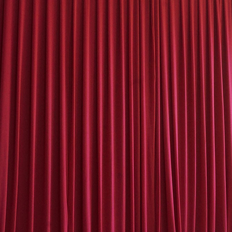 4 - Way Stretch Spandex Backdrop Drape Curtain Burgundy - YauSpark