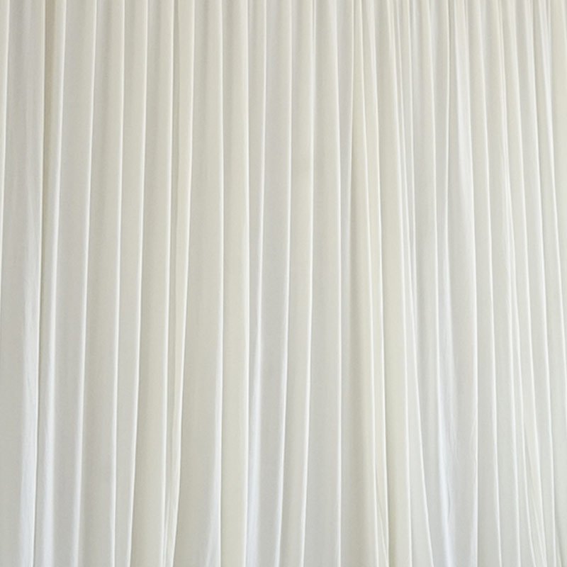 4 - Way Stretch Spandex Backdrop Drape Curtain Off - White - YauSpark