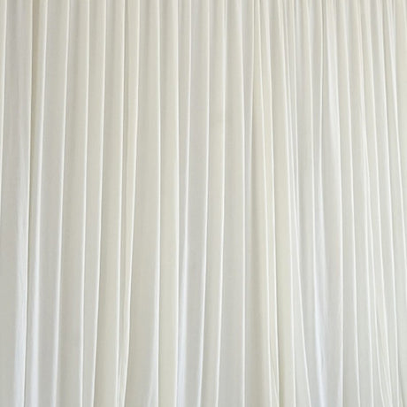 4 - Way Stretch Spandex Backdrop Drape Curtain Off - White - YauSpark