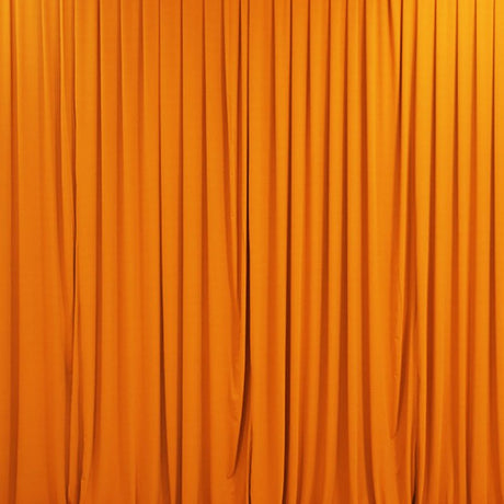 4 - Way Stretch Spandex Backdrop Drape Curtain Orange - YauSpark