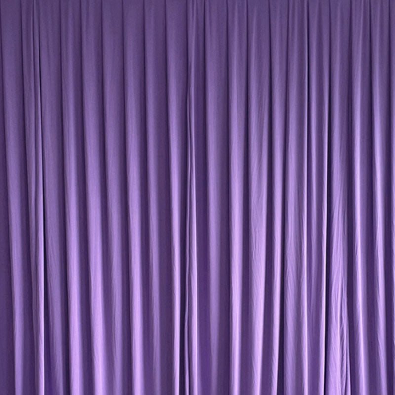 4 - Way Stretch Spandex Backdrop Drape Curtain Purple - YauSpark