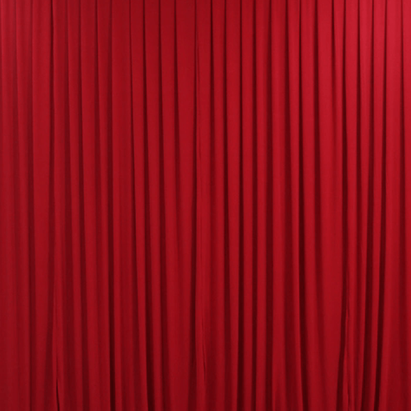 4 - Way Stretch Spandex Backdrop Drape Curtain Red - YauSpark