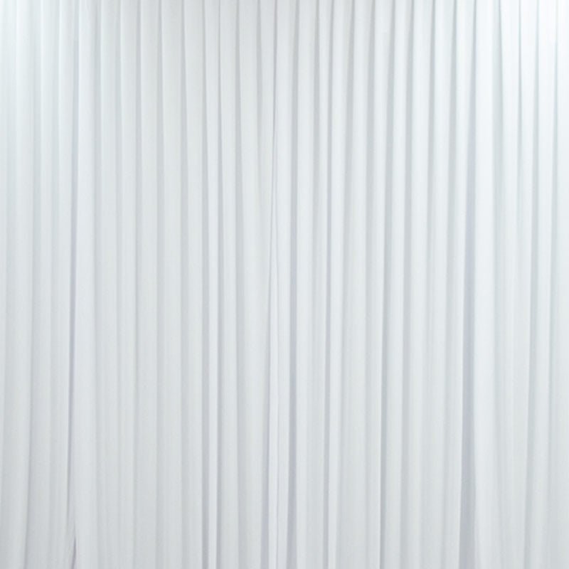 4 - Way Stretch Spandex Backdrop Drape Curtain White - YauSpark