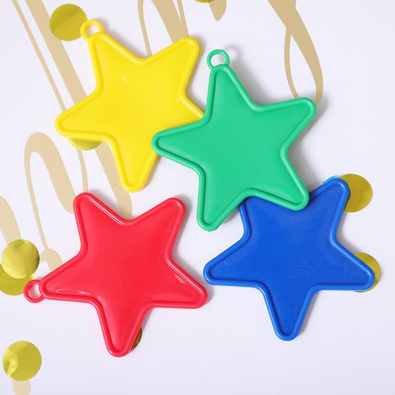 40PCS Balloon Weights Plastic Star Shaped Balloon Pendants - YauSpark