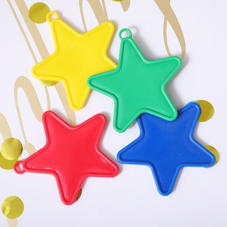 40PCS Balloon Weights Plastic Star Shaped Balloon Pendants - YauSpark