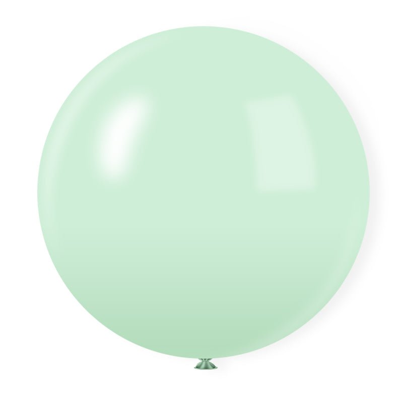 5 Pc Macaroon Green Latex Helium, Air or Water Balloons 36" - YauSpark