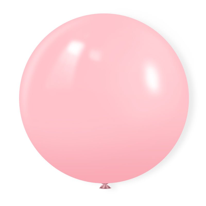 5 Pc Matte Baby Pink Latex Helium, Air or Water Balloons 36" - YauSpark