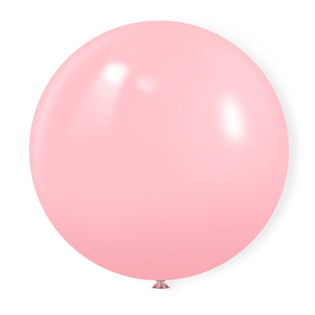 5 Pc Matte Baby Pink Latex Helium, Air or Water Balloons 36" - YauSpark