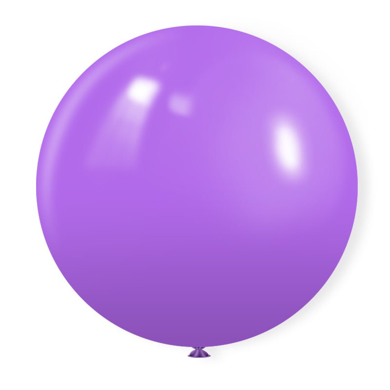 5 Pc Matte Lavender Latex Helium, Air or Water Balloons 36" - YauSpark