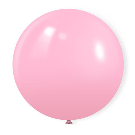 5 Pc Matte Light Pink Latex Helium, Air or Water Balloons 36" - YauSpark
